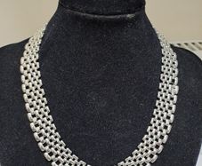 Vintage Avon Silver Tone Multi-Strand Necklace