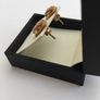 Vintage 18ct Yellow Gold Cameo Stud Earrings Image 3
