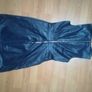 Vero Moda faux leather dress in navy colour Image 4