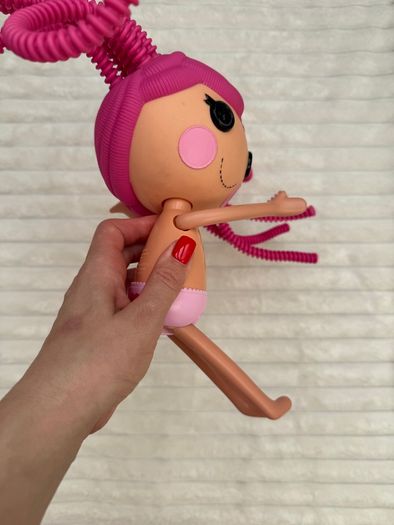 Lalaloopsy Crumbs Sugar Cookie Large approx. 12" Full Size Doll 2009 Silly Hair Used Please see photos