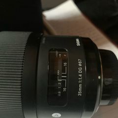 Sigma art lens 35mm f1.4