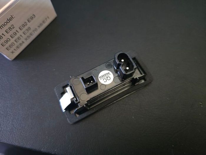 Brand new BMW LED number plate lights
