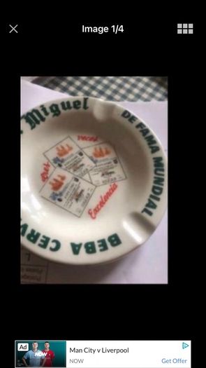 San Miguel Ashtray