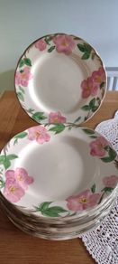 Vintage Franciscan Desert Rose hand decorated