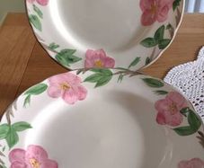 Vintage Franciscan Desert Rose hand decorated