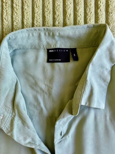 asos design short sleeve shirt