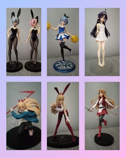 18 anime figurenes