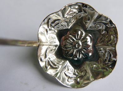 Vintage Fruit Berry Design Silver Plated Mayell  Jam Spoon