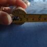 Small curtain pole 28mm never used Image 3