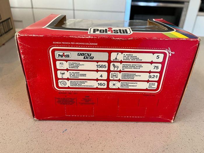 Fiat 131 Police 1/25 Polistil