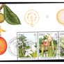 1995 Ireland National Botanic Gardens Stamp Booklet with First Day of Issue Pictorial Cancel. Image 2