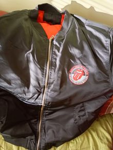 rolling stones tour jacket XL