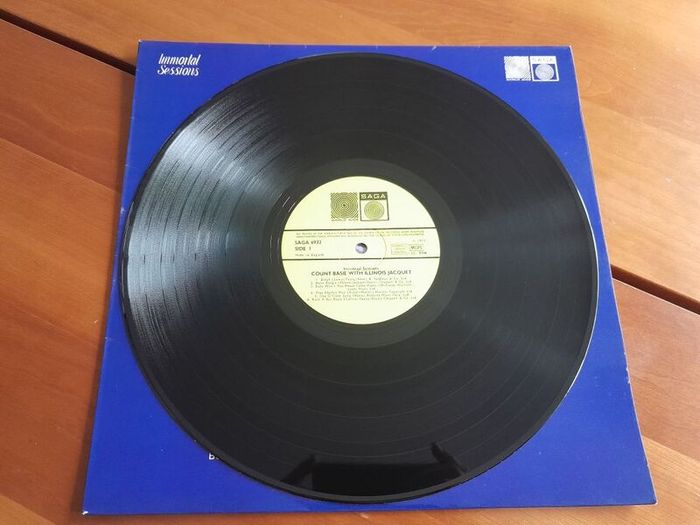 Count Basie With Illinois Jacquet. Jazz Lp. Vinyl. Record. Album.
