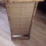 lovely detailed wicker cabinet Image 3