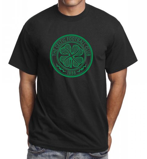 Celtic FC Football printed Crest T-Shirt TEE TOP SHIRT