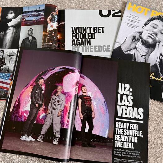 U2 Hot Press Magazines