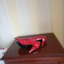 GABOR Ladies Red Patent High Heel Shoes  Size 5. Wow Red Shoes. Never worn..Box available NOW REDUCED TO 35.00. Image 3