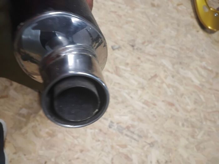 bike exhaust end cans