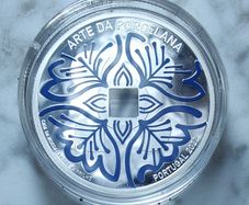 Portugal 5 Euro Silver (.925) Proof Coin 2022 - The Art of Porcelain - Portugal and the East