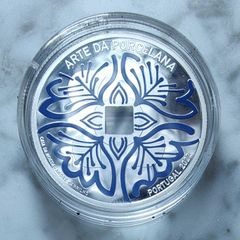 Portugal 5 Euro Silver (.925) Proof Coin 2022 - The Art of Porcelain - Portugal and the East