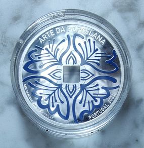 Portugal 5 Euro Silver (.925) Proof Coin 2022 - The Art of Porcelain - Portugal and the East