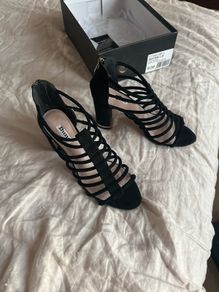 dune high heeled sandals