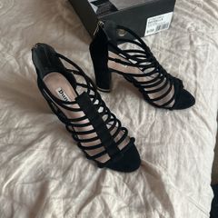 dune high heeled sandals