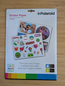 82 Packs of Polaroid A4 Sticker Paper Bulk Craft Lot
