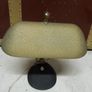 Vintage solid brass Table Desk lamp Metal top Image 7