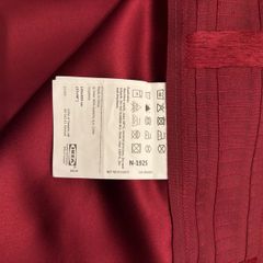 VILBORG Ikea darkening curtains RED