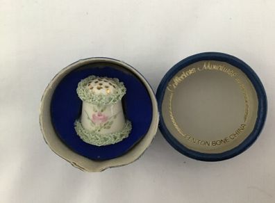 Fenton Bone China Thimble