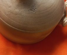 Antique French vinegar bottle beautiful  original conditioner stoneware