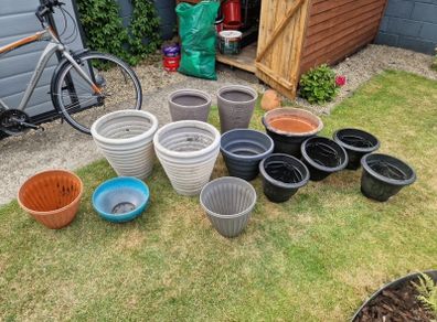 flower pots