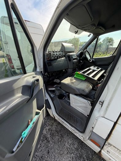 Volkswagen Crafter Long Wheelbase timing belt snapped