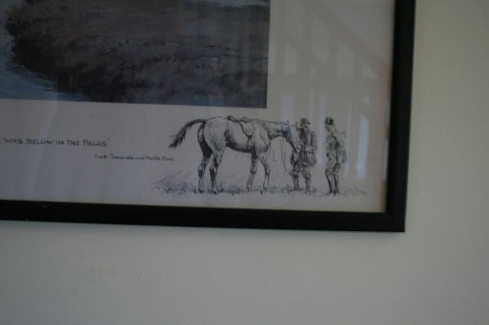 "Snaffles" limited edition print...signed