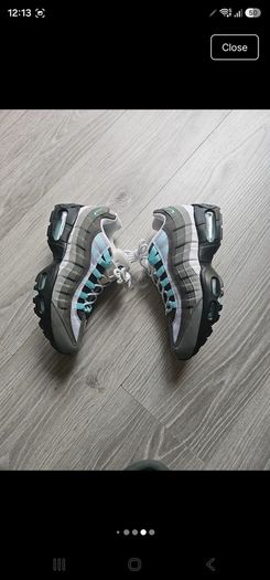 Genuine mens Air Max 95 hyper Turquoise