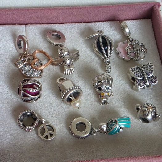 Pandora various charms 18e each charm very good condition hallmarked