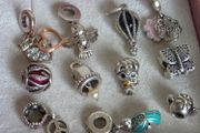 Pandora various charms 18e each charm very good condition hallmarked