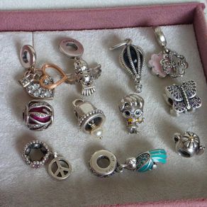 Pandora various charms 18e each charm very good condition hallmarked