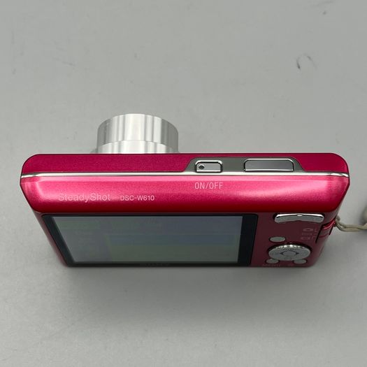 Sony DSC-W610 14.1MP Digital Camera Pink - Boxed - Full Kit