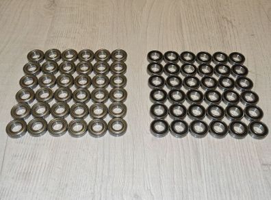 36x SXA S6901RS Stainless Steel Bearings