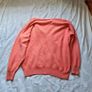 Pringle Scotland golf jumper Size large ptp 22" coral in good condition Image 2