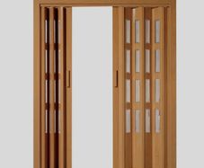 Accordian doors