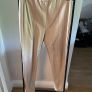 Cream ladies leggings Image 4