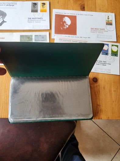 Irish Times First Day Covers X 4  In Beautiful  Presentation Folder. In Very Good Condition.