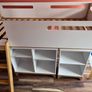 Kids Bunk bed with desk and shelf storage Image 2