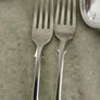 Vintage -Fiddle Pattern- silver plated flatware 4 pieces, similar in style to those produced in the Victorian era 18.00E. And 3 letter opener each is 10.00 euro Image 3
