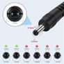 12V 2A Power Supply Adapter,Universal AC DAC/DC Converter Adapter Driver Transformer UK Plug 5.5 x 2.5mm(Compatible with 5.5 x 2.1mm) for LED light CCTV Camera Image 5