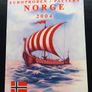 Viking Norway Euro Probe Essai coins set 2004 euro Prototype Specimen | Viking long boat Image 2