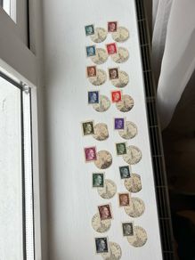 18 pcs deutscher reich Hitler stamp collection 1943